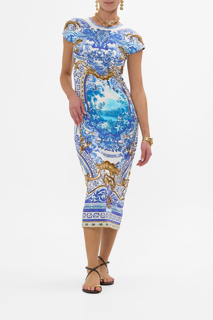 CAMILLA | AZUL ADVENTURES JERSEY TANK DRESS WITH CAP SLEEVES