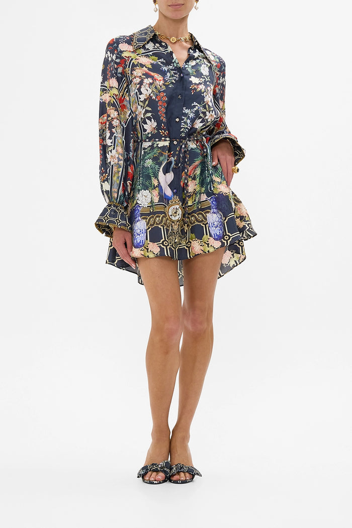 CAMILLA | PALACIO POETRY SHIFT SHIRT DRESS