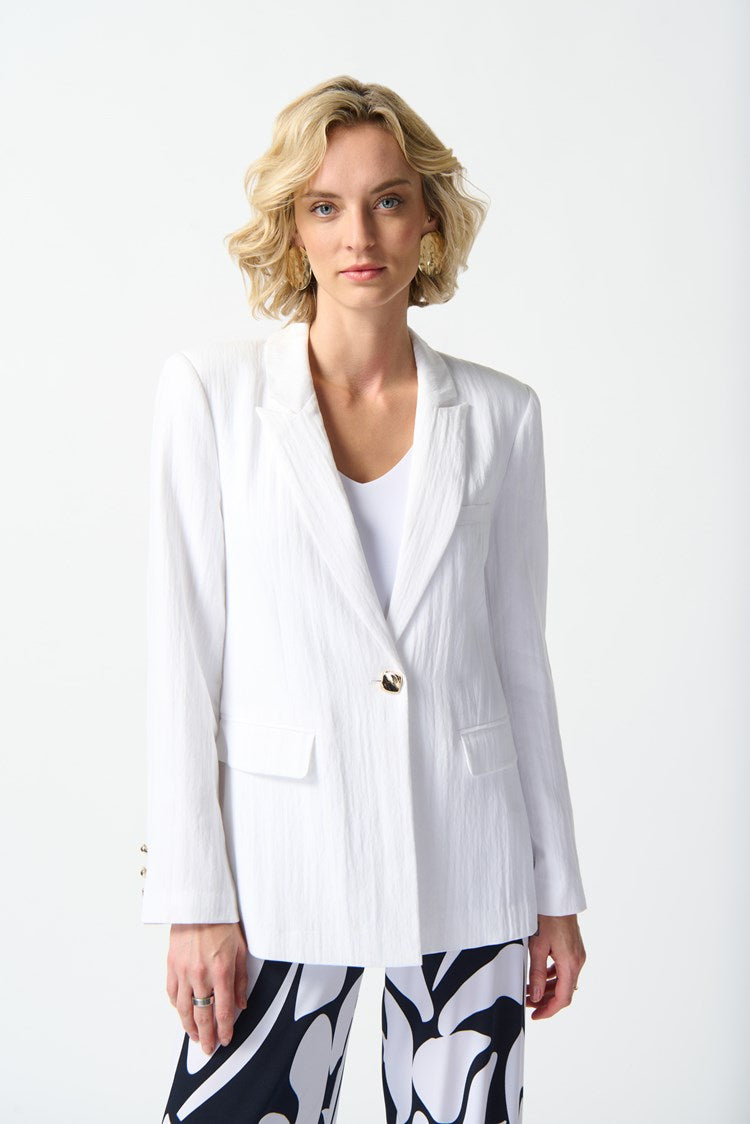 JOSEPH RIBKOFF | Woven Fitted Blazer