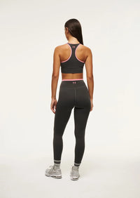 P.E NATION |VITA FULL LENGTH LEGGINGS |ASPHALT/PINK LEMONADE