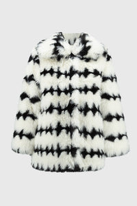 JOSEPH RIBKOFF | Reversible Faux Fur Coat 244900