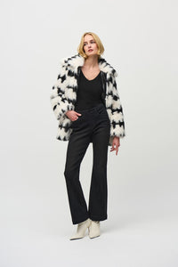 JOSEPH RIBKOFF | Reversible Faux Fur Coat 244900