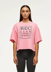 P.E NATION | RALLY TEE |PINK LEMONADE