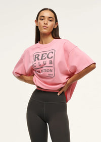 P.E NATION | RALLY TEE |PINK LEMONADE