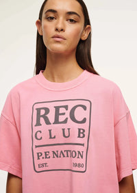 P.E NATION | RALLY TEE |PINK LEMONADE