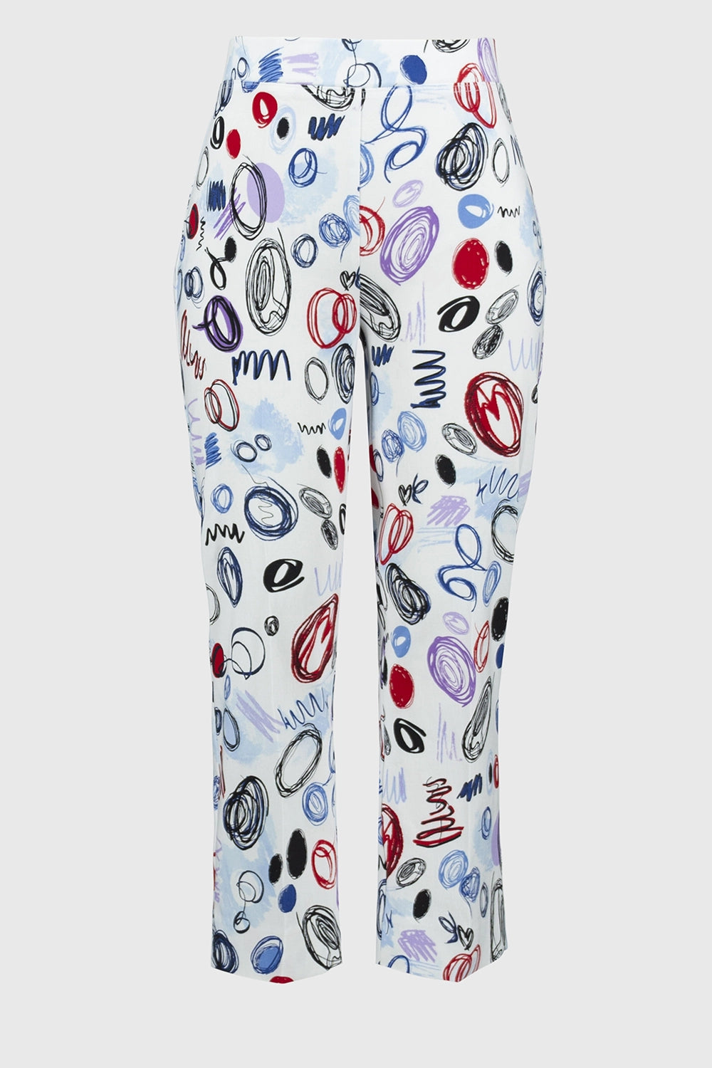 Joseph Ribkoff | Millennium Abstract Print Crop Pants 251221