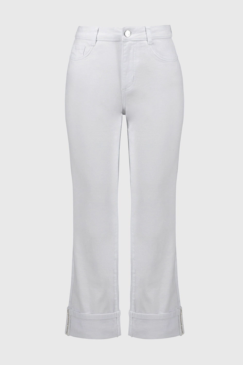 Joseph Ribkoff | Slim Fit Cropped Jeans - White