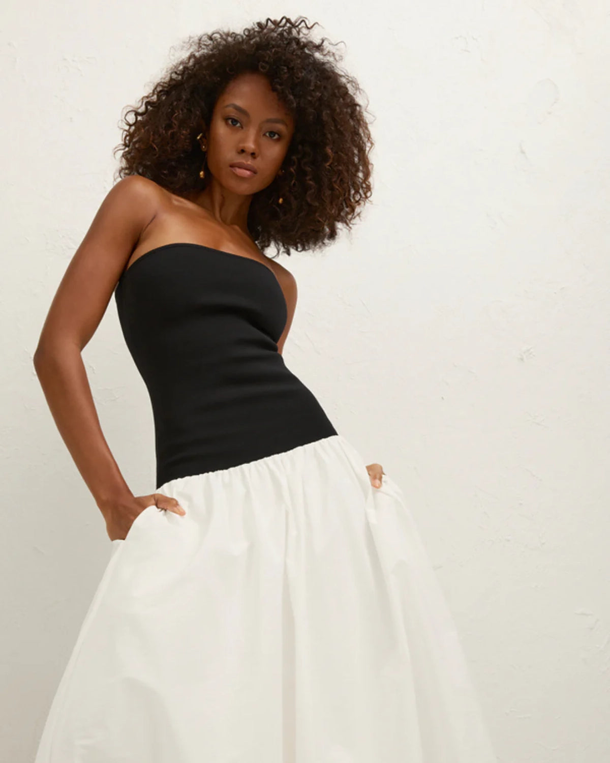 MOS THE LABEL | SOPHIA STRAPLESS DRESS