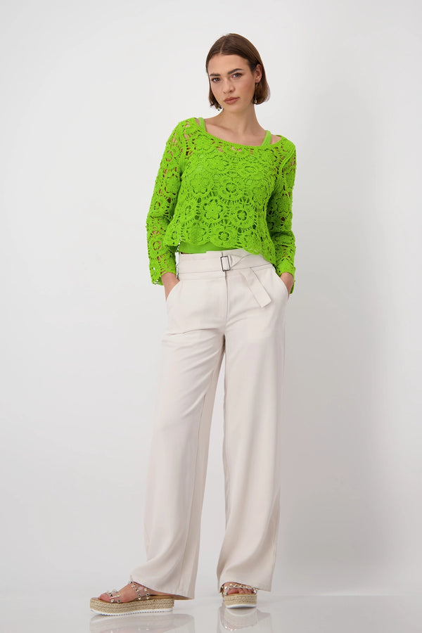 MONARI | CORNELLY SWEATER | MATCHA | 408892