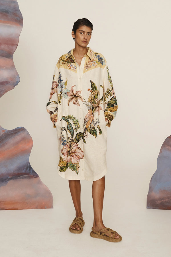 ALEMAIS | OLEANDER SHIRTDRESS