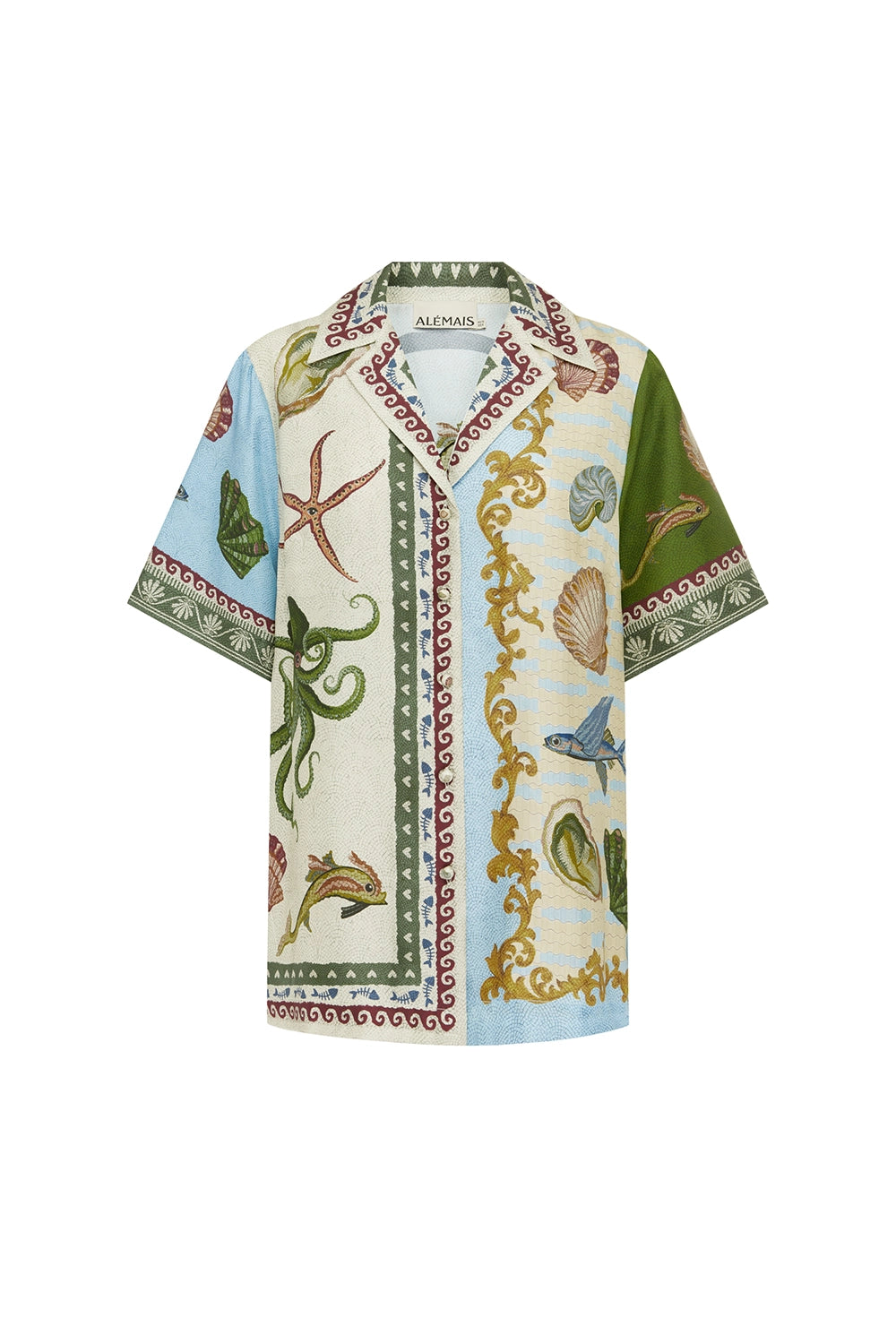 ALEMAIS | BATH HOUSE SILK SHIRT