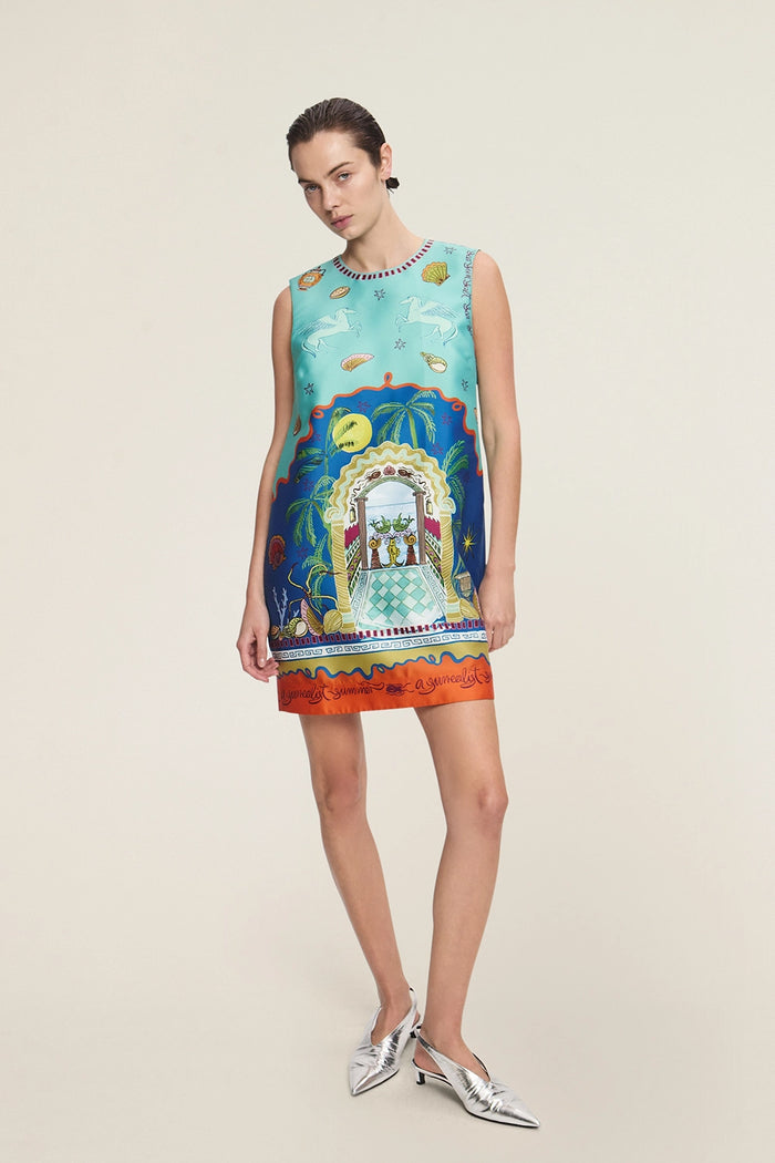 ALEMAIS | SURREALIST SUMMER MINI DRESS