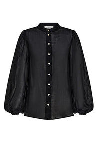 MOS THE LABEL | AURORA BLOUSE - BLACK