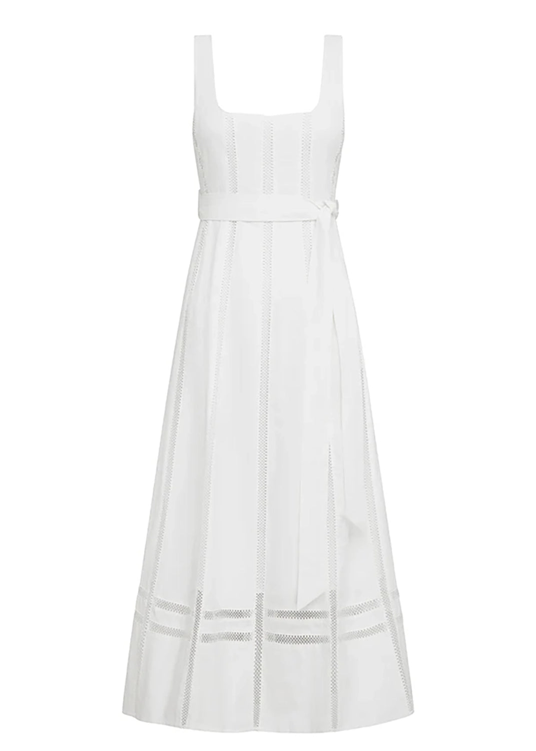 MOS THE LABEL | ARYA MIDI DRESS - WHITE