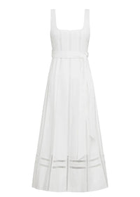 MOS THE LABEL | ARYA MIDI DRESS - WHITE