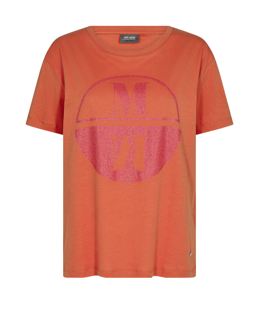 MOS MOSH | Vicci O-SS Tee Burnt Ochre