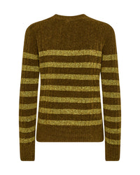 MOS MOSH | Dedra Stripe Knit Green