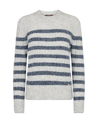 MOS MOSH | Dedra Stripe Quiet Grey