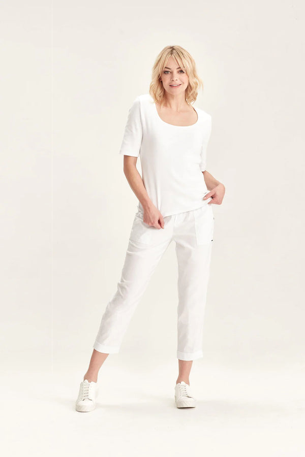 VERGE | ACROBAT ESSEX PANT - WHITE