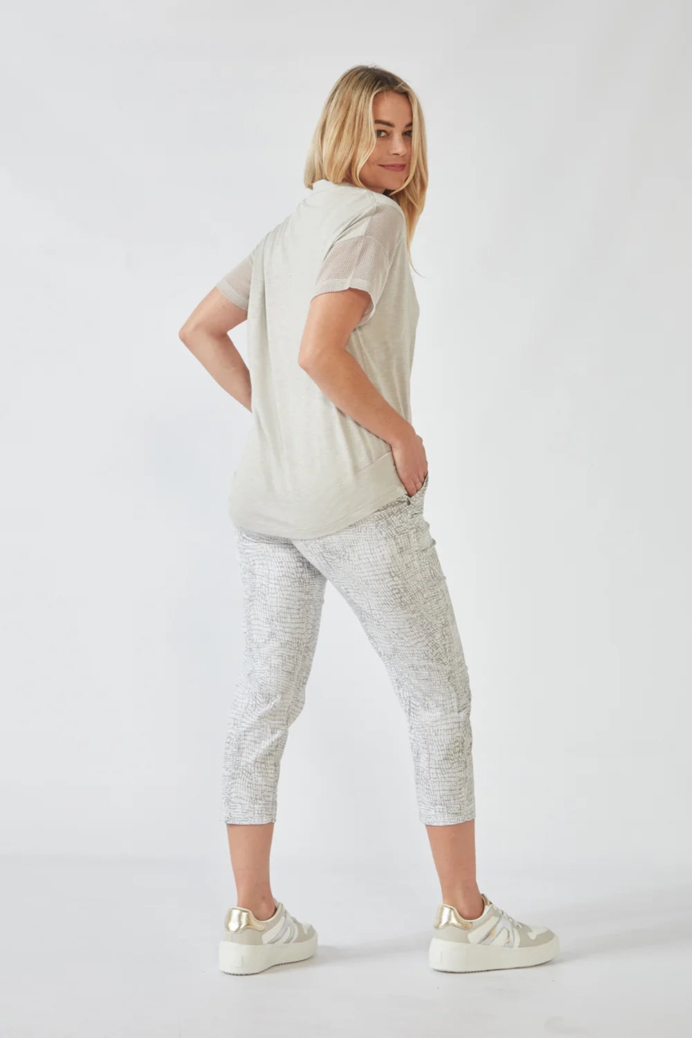 VERGE | ACROBAT BAY ESSEX PANT - PUMICE PRINT