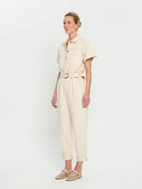 KIVARI | BRAE BOILERSUIT - BONE