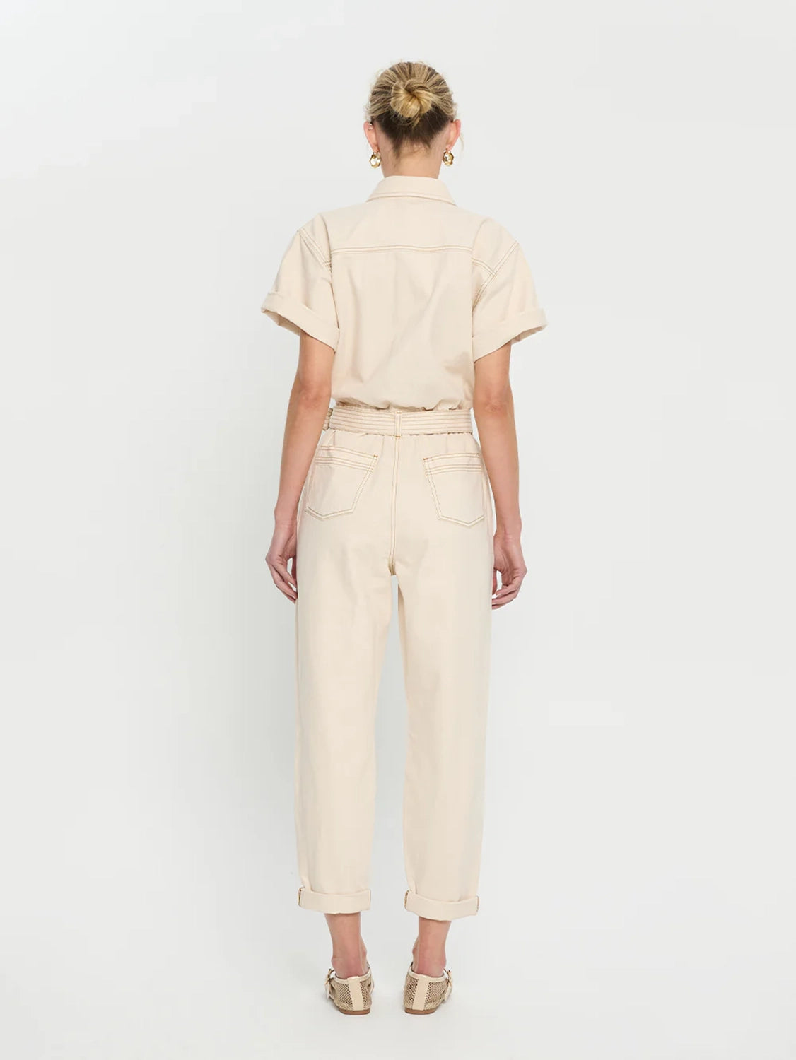 KIVARI | BRAE BOILERSUIT - BONE