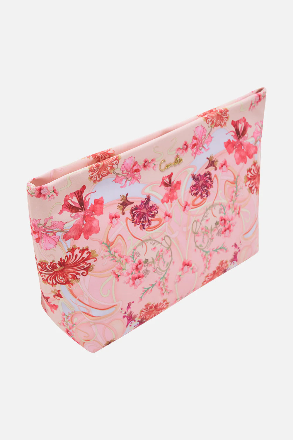 CAMILLA | Blossoms And Brushstrokes  Large Makeup Clutch