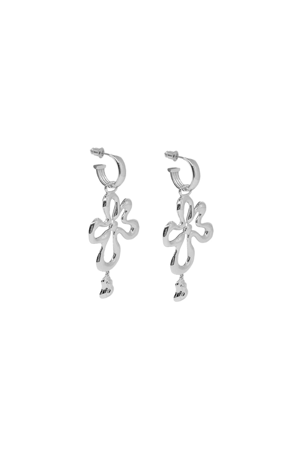 Mountain & Moon | Dahlia Earrings - Silver