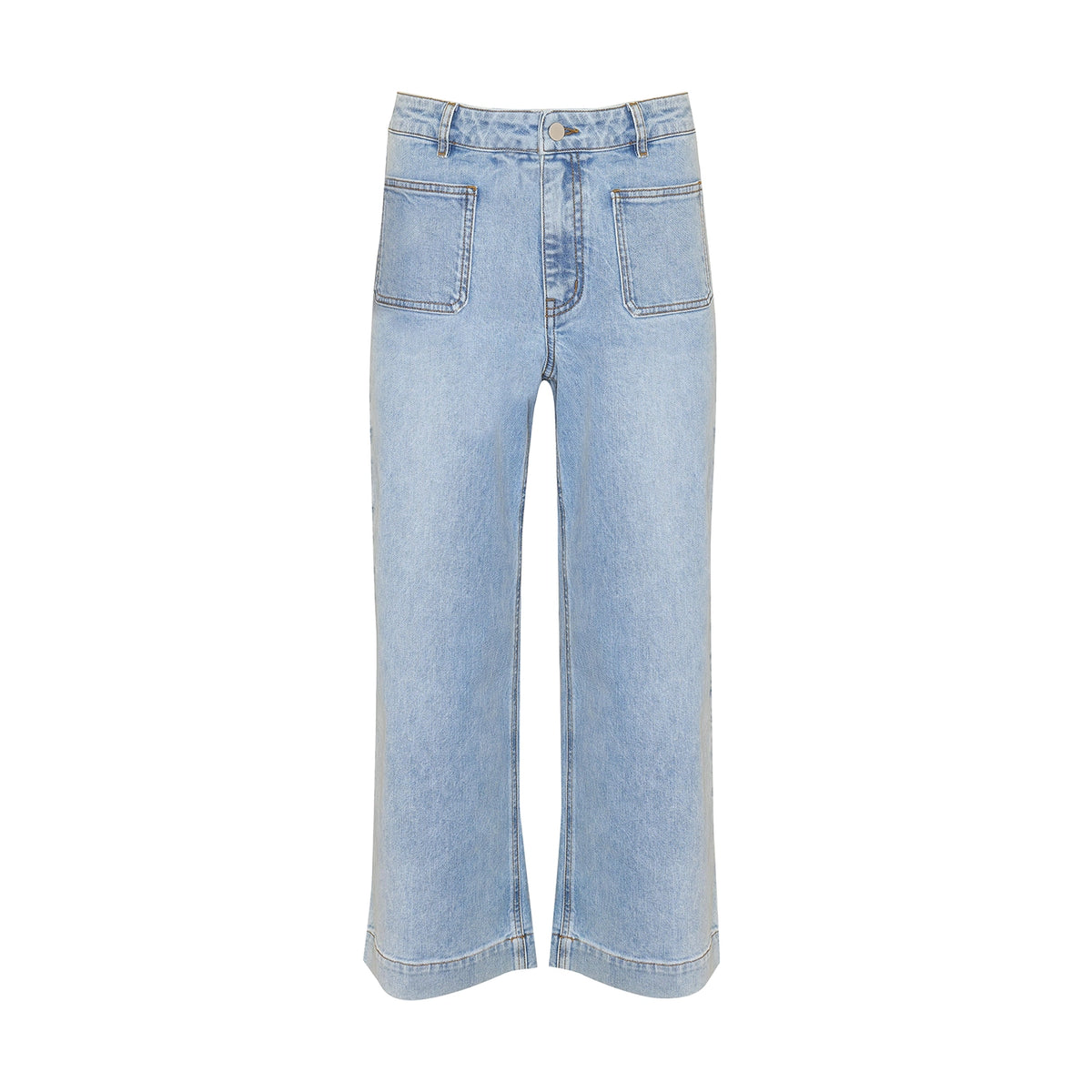 ZOE KRATZMANN | ESTABLISH JEAN LIGHT WASHED DENIM