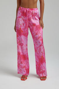 SUMMI SUMMI |RELAXED PANTS |HIBISCUS