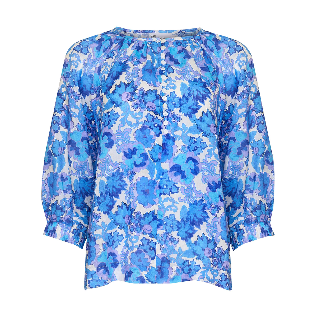 ZOE KRATZMANN | IMBUE TOP PACIFIC FLORAL