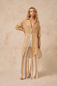 ESTILO EMPORIO | Bonato Shirt Dress - Rete Oro