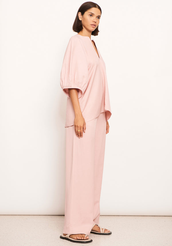 POL | SAKE FULL SLEEVE TOP |PINK