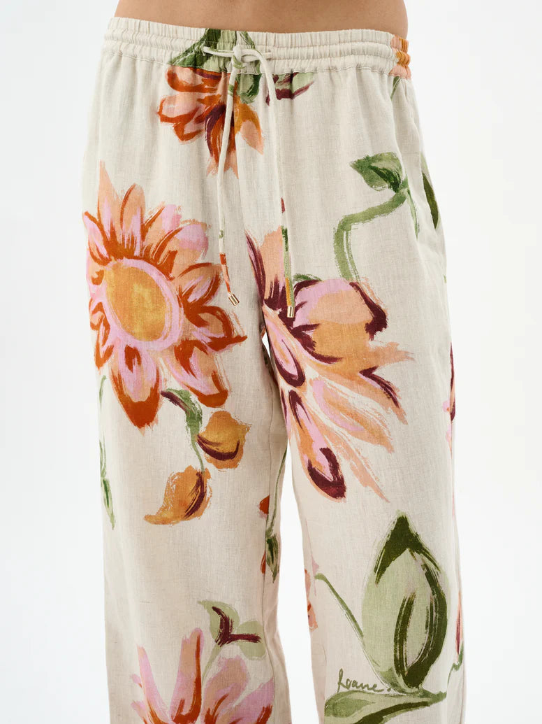 ROAME. | COAST PANT - RAPHIA BLOOM