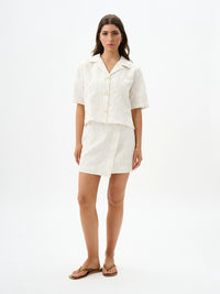 ROAME. | FREYA SHIRT - ROYAL PALM