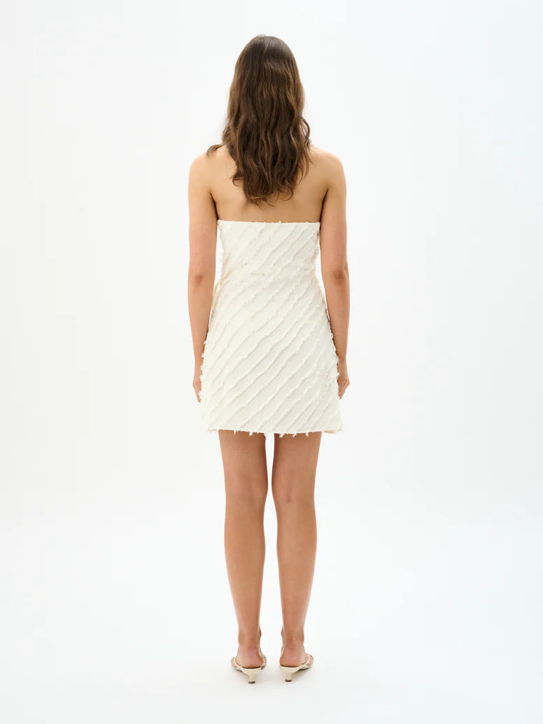 ROAME. | DALTON DRESS - ECRU