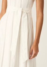 MOS THE LABEL | ARYA MIDI DRESS - WHITE