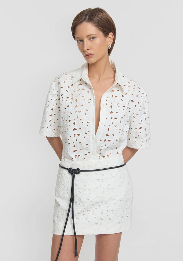 VIKTORIA & WOODS | ROSELLA SHIRT - IVORY