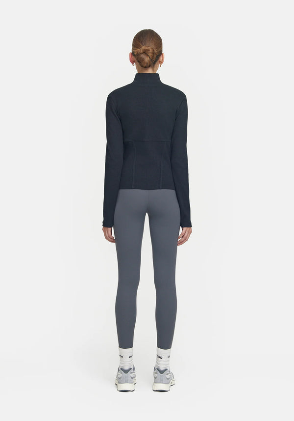 VIKTORIA & WOODS | V&W Rib Longsleeve Black