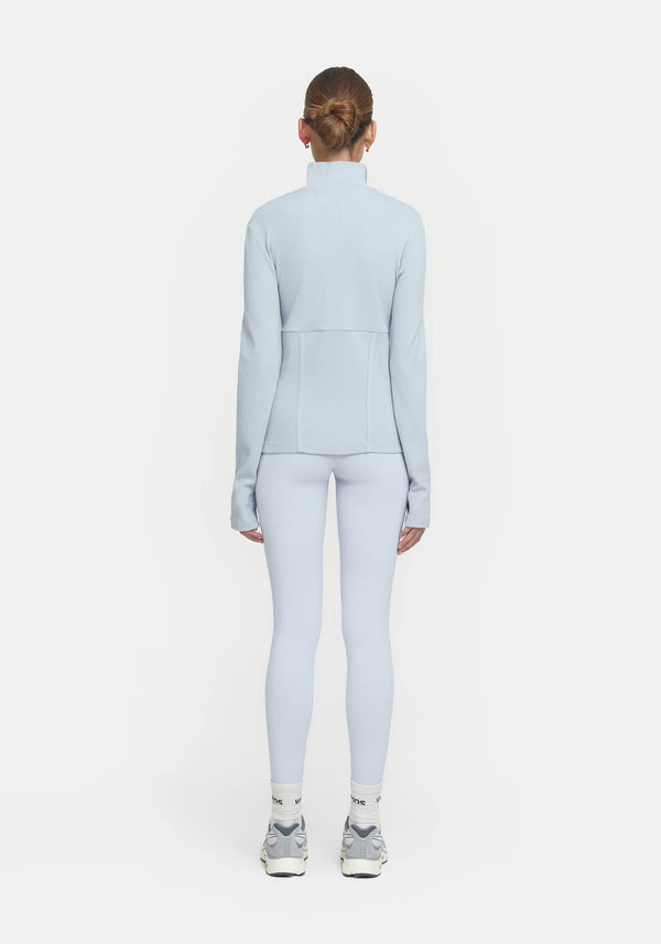 VIKTORIA & WOODS | V&W Rib Longsleeve Mist Blue