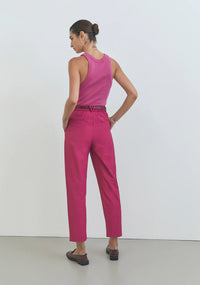 VIKTORIA & WOODS | LAWRENCE TROUSER MAGENTA