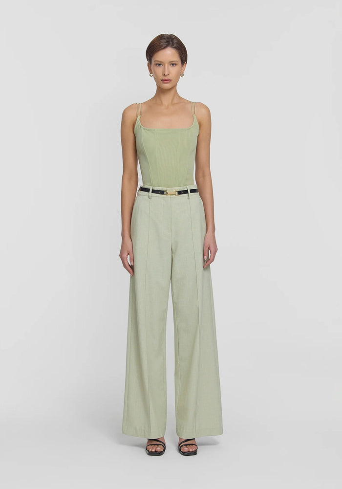 VIKTORIA & WOODS | BARKER TROUSER - ENDIVE