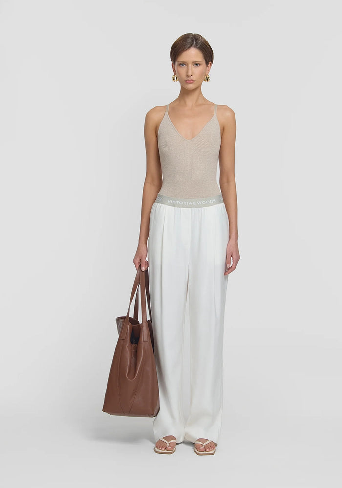 VIKTORIA & WOODS | IVANHOE PANT - IVORY