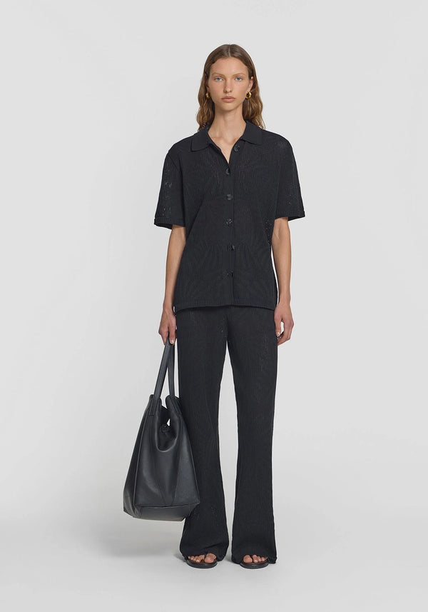 VIKTORIA & WOODS | VALENCIA SHIRT - BLACK