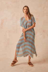 ESTILO EMPORIO | Zaza Dress - Lecce Blue Choc