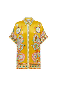 ALEMAIS | PINBALL SILK SHIRT