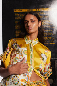 ALEMAIS | PINBALL SILK SHIRT