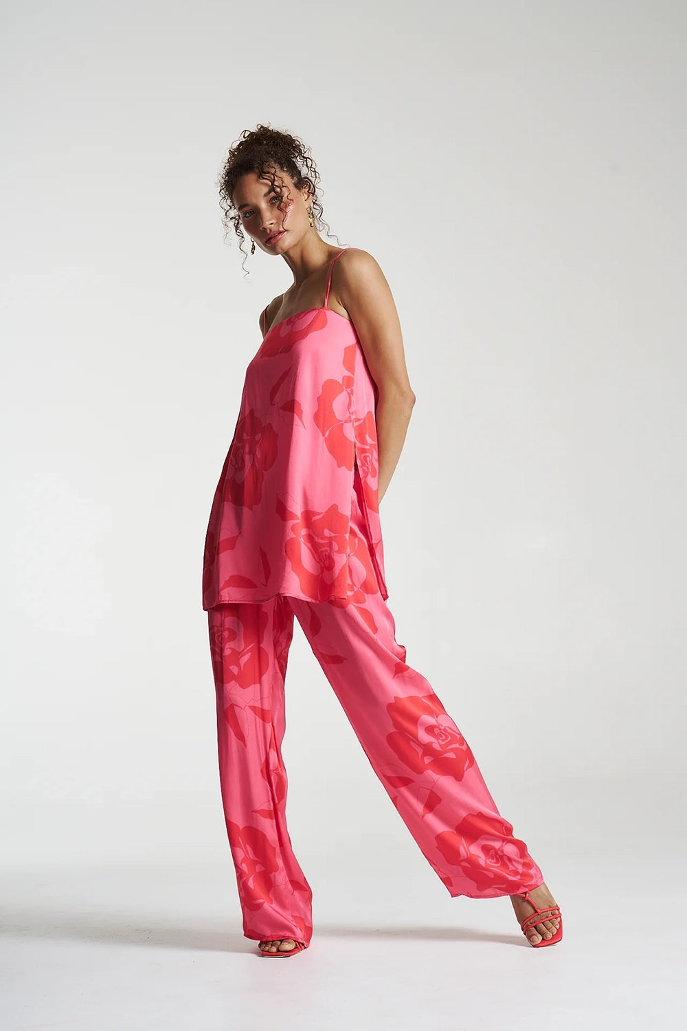 SUMMI SUMMI | TUNIC TOP - A ROSE BY ANY OTHER NAME