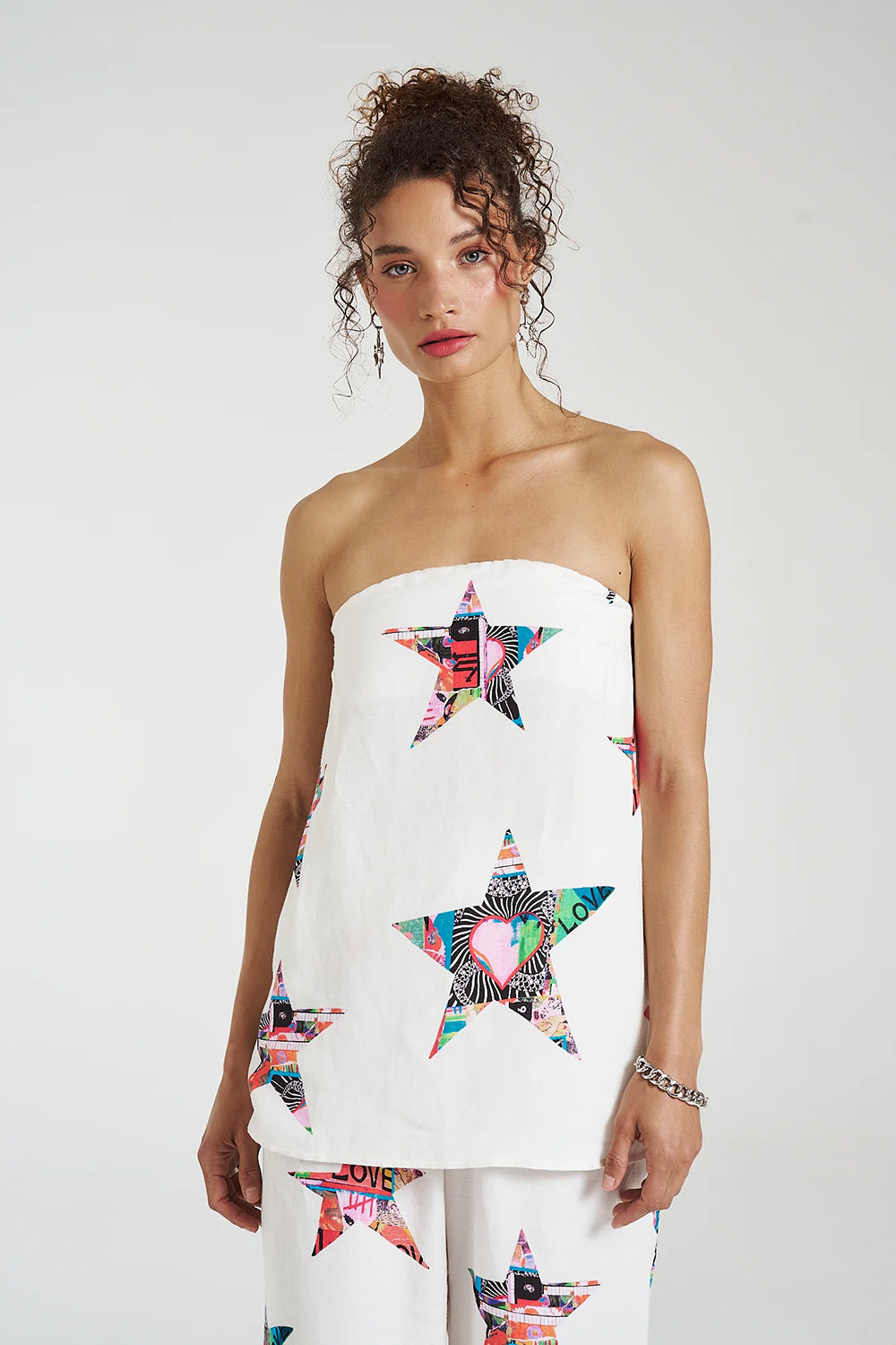 SUMMI SUMMI | STRAPLESS SHIFT TOP - STAR X LOVERS