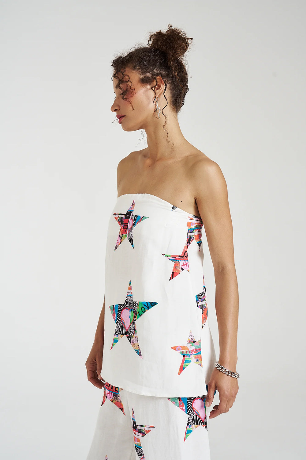 SUMMI SUMMI | STRAPLESS SHIFT TOP - STAR X LOVERS